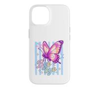 Papillon coloré Bye Bye Whimsical Esthétique Coque pour iPhone 14