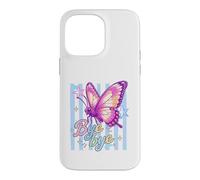 Papillon coloré Bye Bye Whimsical Esthétique Coque pour iPhone 14 Pro Max