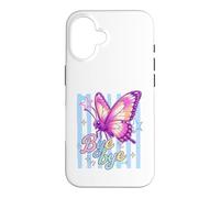 Papillon coloré Bye Bye Whimsical Esthétique Coque pour iPhone 16