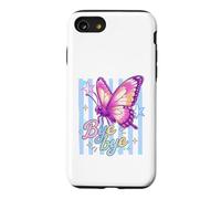 Papillon coloré Bye Bye Whimsical Esthétique Coque pour iPhone SE (2020) / 7/8