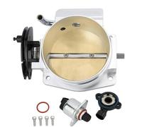 Papillon De Distribution Corps D'accélérateur 92mm/102mm Avec Capteur TPS Pour Pontiac Pour GTO 2005-2006 Pour LS1 LS2 LS3 LS6 Modification TT102152 Corps Papillon(92mm Silver)