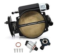 Papillon De Distribution Corps D'accélérateur 92mm/102mm Avec Capteur TPS Pour Pontiac Pour GTO 2005-2006 Pour LS1 LS2 LS3 LS6 Modification TT102152 Corps Papillon(102mm Black)