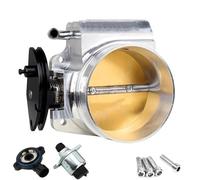 Papillon De Distribution Corps D'accélérateur LS 92mm/102mm Avec Capteur TPS IAC Pour LSX LS1 LS2 LS3 LS6 LS7 Pièces De Modification Entraînement Par Valve Corps Papillon(LRD-D92 Silver-KZ)