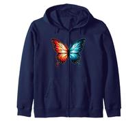Papillon de feu et de Glace Sweat à Capuche