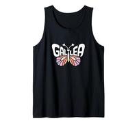 Papillon de Galilée - Art personnalisé avec nom Mignon Débardeur