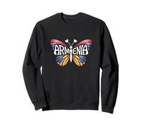 Papillon de l'Arménie - Souvenir des Couleurs du Drapeau arménien Sweatshirt