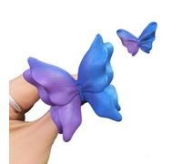 Papillon De Voiture Désodorisant, Voiture pour Grilles d'Aération, Clips de Grille D'aération de Voiture pour l'intérieur, Décorations de Maison de Bureau, 2 Tailles (Violet-A, 1)