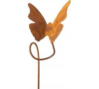 Papillon Décoration De Jardin Printemps Pierre D'achoppement Support 40 Cm