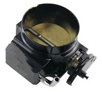 Papillon Des Gaz Corps Papillon For Chevrolet For Corvette Car Modification TT102152 High Flow 92mm 102mm Billet Aluminum Throttle Body With TPS Sensor(92mm Black)