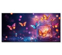 Papillon Diamond Painting Adulte Enfant 5D DIY Loisirs Créatifs Adultes Difficile Accessoires Inclus Rêve Broderie Diamant Painting kit Peinture xxl Grand Format Strass Point de Croix 55x110cm y-6442