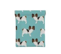 Papillon Dogs Chien épagneul Jouet Mignon, Sac de Rangement pour Femmes, Portefeuille supérieur à Presser, Petit Porte-Monnaie, Pochette de Changement