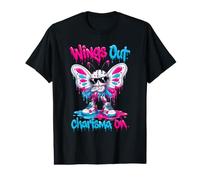 Papillon drôle personnalité Sociale Ailes Dehors charisme sur T-Shirt Graphique avec Valeur