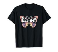 Papillon du Destin - Art personnalisé avec nom Mignon T-Shirt