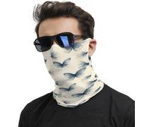 Papillon Élégant A Multi-Usage Chapeaux Demi-Visage Unisexe Bande De Cheveux Cache-Col pour Homme Vélo Cyclisme