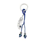 Papillon Éléphant Hibou Fatima Main Mauvais Œil Pendentif Porte-clés Porte-clés Couleur Argent Porte-clés Pour Femmes Hommes