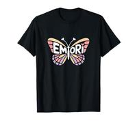 Papillon Emori - Art personnalisé avec nom Mignon T-Shirt