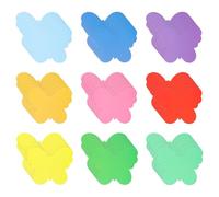 Papillon en Papier 108 Pièces, Paper Cutouts pour Tableau Affichage, avec Pastilles Adhésives, Décoration DIY pour Salle de hambre, Bureau, école, Tableau Noir, Fête
