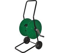 Papillon Enrouleur de tuyau en métal 50 m Vert - Chariot enrouleur tuyau d'arrosage -