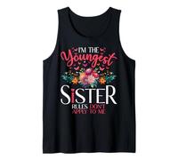 Papillon Floral Assorti pour Jeune sœur Débardeur