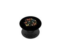 Papillon Floral Fairycore Botanique Nature Cottagecore PopSockets PopGrip Adhésif