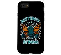 Papillon Fort Barbell Lifter Gym Humour Coque pour iPhone SE (2020) / 7/8
