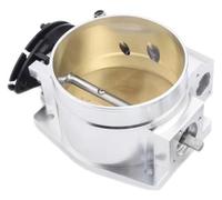 Papillon Gaz Corps D'accélérateur For Chevrolet For Corvette Car Modification TT102152 High Flow 92mm 102mm Billet Aluminum Throttle Body With TPS Sensor(102mm Silver)