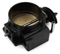 Papillon Gaz Corps D'accélérateur For Chevrolet For Corvette Car Modification TT102152 High Flow 92mm 102mm Billet Aluminum Throttle Body With TPS Sensor(102mm Black)
