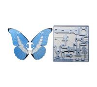 Papillon imprimé 3D - Kit de bricolage avec ailes flexibles | Ensemble imprimé 3D avec papillon mobile - Pour vacances, anniversaire, fête, lieu de travail, salle de ole, bureau, maison