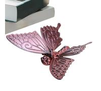 Papillon imprimé en, jouet papillon,Décoration animale mobile commune imprimée en | Jouet de bureau flexible pour table de maison, bibliothèque, bureau, décoration de salon.