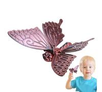 Papillon imprimé en, jouet papillon | Modèle mobile commun imprimé en - Jouet flexible, artisanat d'art, ornement de bureau pour la décoration du salon