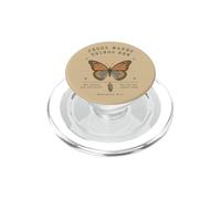 Papillon Jésus Fait Les Choses Nouveau Verset biblique chrétien PopSockets PopGrip pour MagSafe