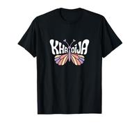 Papillon Khadija - Art personnalisé avec nom Mignon T-Shirt