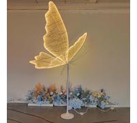 Papillon Lampadaire Vintage Lampe sur Pied De Chambre À Coucher pour Salon Lecture Luminaires pour La Maison De La Chambre À Coucher Décoration De Salle De Mariage,A,60cm