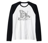 Papillon Linéaire Entomologiste Manche Raglan