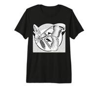 Papillon Linéaire Entomologiste T-Shirt Haut de Gamme