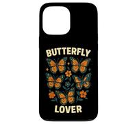 Papillon Lover Retro Esthétique Nature Graphique Coque pour iPhone 13 Pro Max