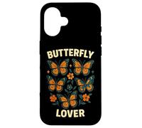 Papillon Lover Retro Esthétique Nature Graphique Coque pour iPhone 16
