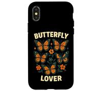 Papillon Lover Retro Esthétique Nature Graphique Coque pour iPhone X/XS