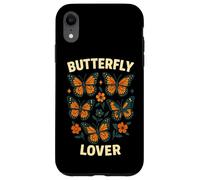 Papillon Lover Retro Esthétique Nature Graphique Coque pour iPhone XR