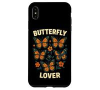 Papillon Lover Retro Esthétique Nature Graphique Coque pour iPhone XS Max