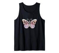 Papillon Marian - Art personnalisé avec nom Mignon Débardeur