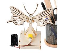 Papillon Mécanique Bricolage Jouet Éducatif Interactif Innovant | Engrenages Mécaniques Scientifiques pour Classe Maison Camping Garderie Parc Scolaire