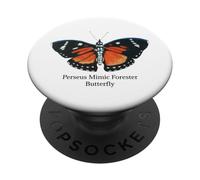 Papillon Persée imite Forester Papillon Original Art PopSockets PopGrip Adhésif
