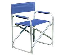 PAPILLON Playa - Chaise Tubulaire de metteur en scène, en Tissu, Aluminium et Polyester PVC