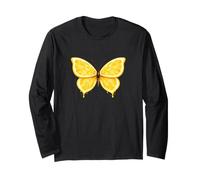 Papillon pour Citron - Motif Citron Amusant Manche Longue
