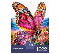 Papillon Puzzle 1000 Pièces, Difficile Puzzles pour Adults EnfFourmi, Jeu De Défi Intellectuel 70x50cm/1000pcs