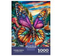 Papillon Puzzle 1000 Pièces pour Adultes Et Enfants Difficile DIY Jigsaw Puzzle Casse-tête De Jeu Familial Jouets De Défi 52x38cm/1000pcs