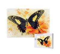Papillon Puzzle Animal 120 Pièces Adultes, DIY Puzzles Classiques Art avec Boîte d'emballage et Photos de Référence, Relaxation/Soulagement du Stress/Jeux Amusants, Creatif Cadeau pour Femme M-466