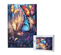 Papillon Puzzle Rêve 500 Pièces Adultes, DIY Puzzles Classiques Art avec Boîte d'emballage et Photos de Référence, Relaxation/Soulagement du Stress/Jeux Amusants, Creatif Cadeau pour Femme M-1436