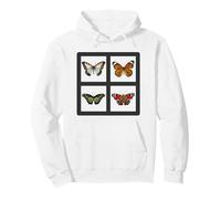 Papillon, Quatre Beaux Papillons Sweat à Capuche